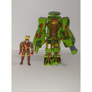 EXO Squad Field Communications E-Frame Action Figure Alec Deleon, 1993 Vintage